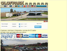 Tablet Screenshot of olofpark.com